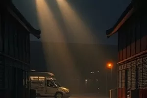 《音标四十八天》课件封面，黑板上写着两组对照音标